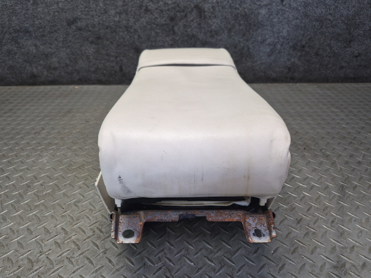 2008 Lexus UVF46L LS600h Rear Seat Center Leather Armrest  w Switches OEM