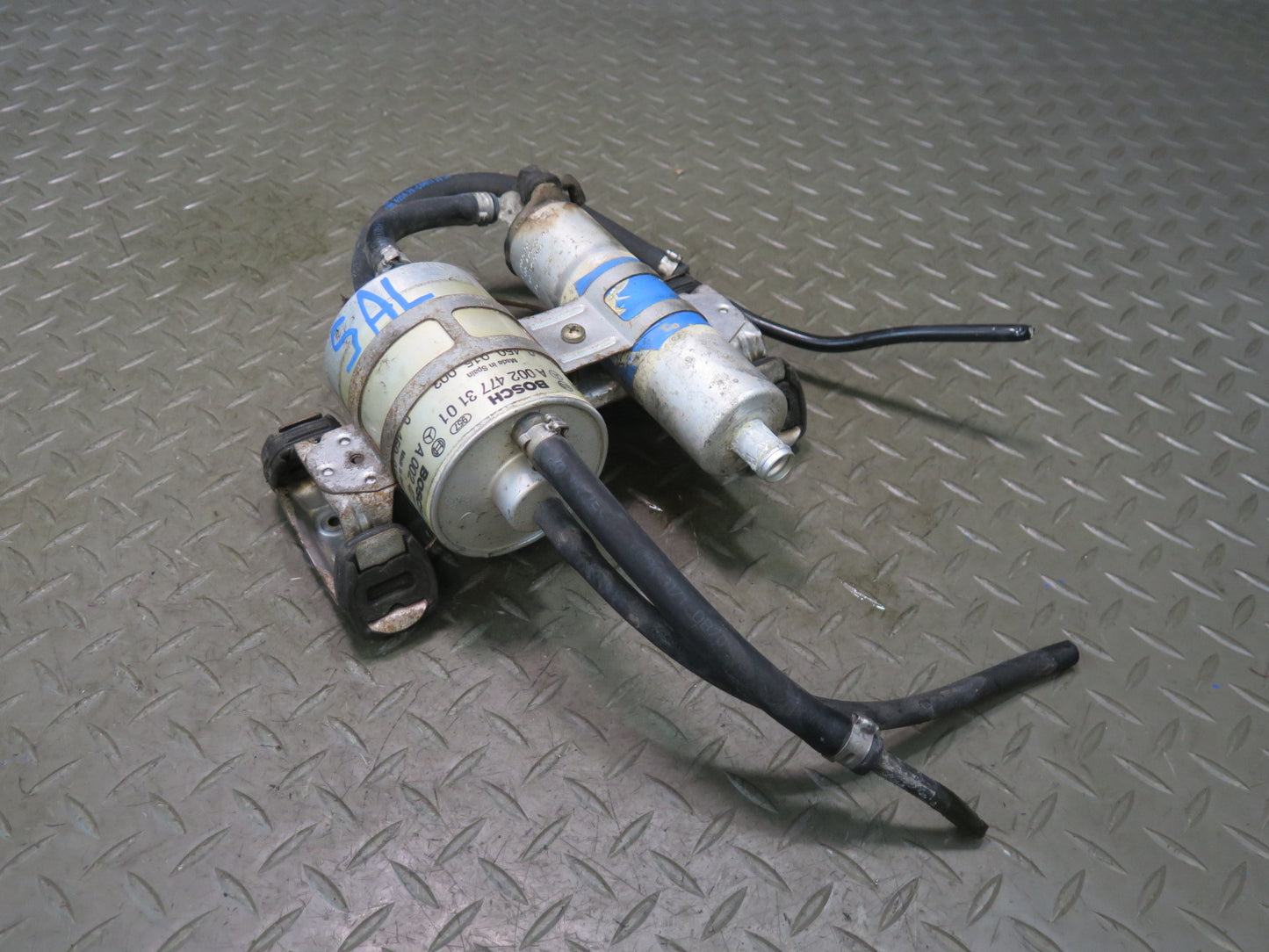 99-02 Mercedes R129 Sl-class Fuel Filter & Auxiliary Pump Assembly OEM
