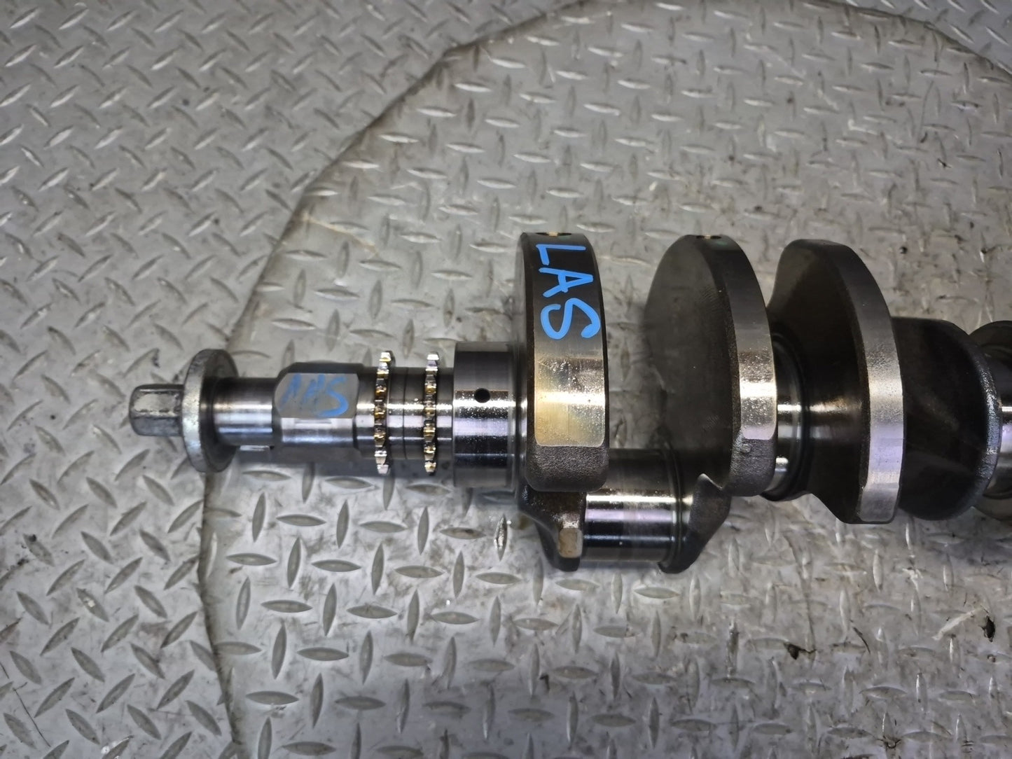 08-16 Lexus UVF46L LS600h 2URFSE Engine Motor Crankshaft Unit 158k Miles OEM