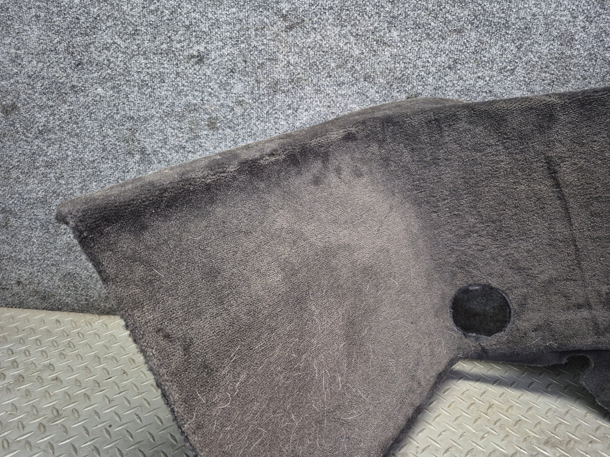 94-02 Mercedes R129 Sl-class Rear Left Trunk Carpet Liner Trim Cover Black OEM