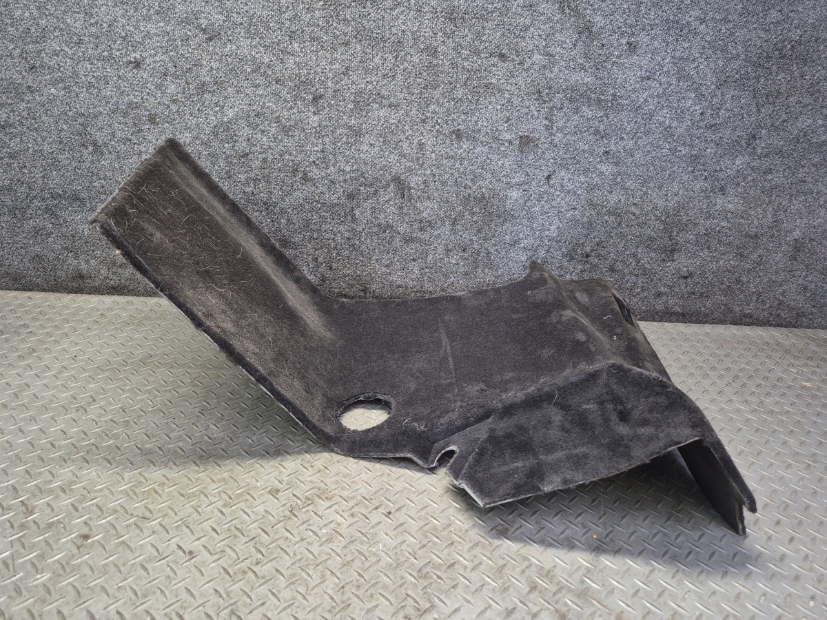94-02 Mercedes R129 Sl-class Rear Left Trunk Carpet Liner Trim Cover Black OEM