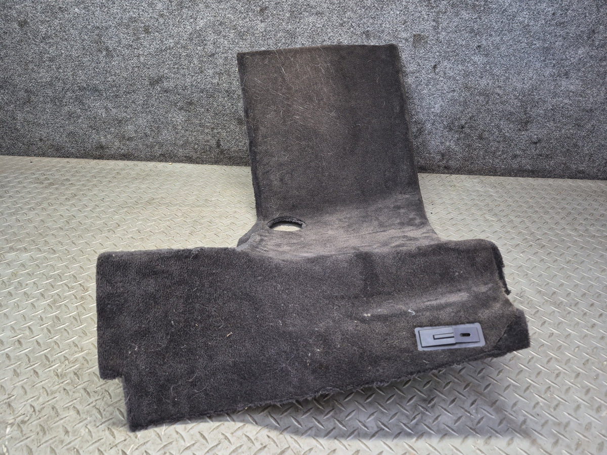 94-02 Mercedes R129 Sl-class Rear Left Trunk Carpet Liner Trim Cover Black OEM