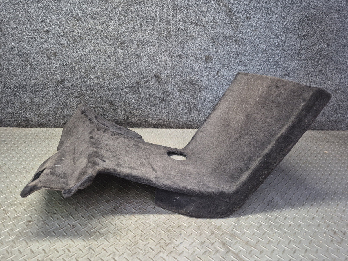 94-02 Mercedes R129 Sl-class Rear Left Trunk Carpet Liner Trim Cover Black OEM