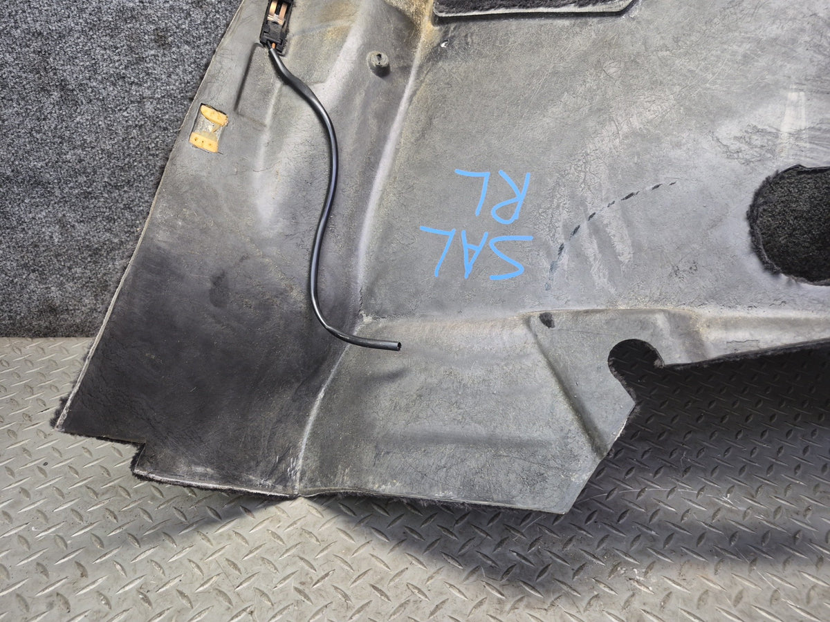94-02 Mercedes R129 Sl-class Rear Left Trunk Carpet Liner Trim Cover Black OEM