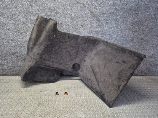 94-02 Mercedes R129 Sl-class Rear Right Trunk Carpet Liner Trim Cover Black OEM