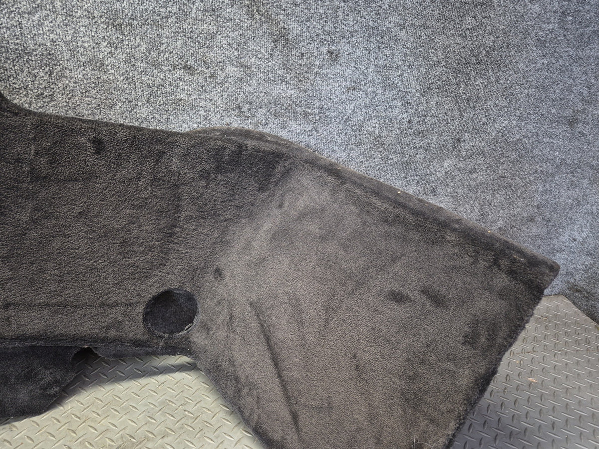 94-02 Mercedes R129 Sl-class Rear Right Trunk Carpet Liner Trim Cover Black OEM