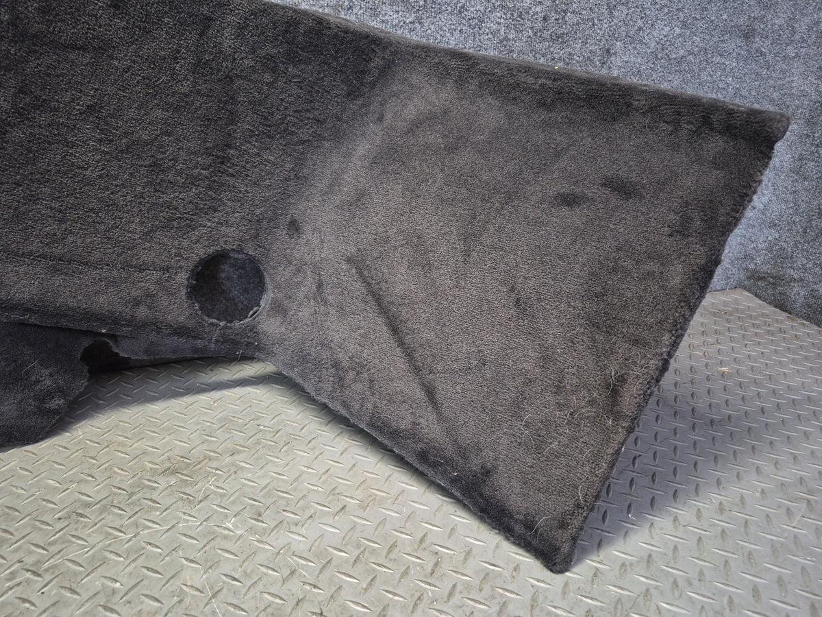 94-02 Mercedes R129 Sl-class Rear Right Trunk Carpet Liner Trim Cover Black OEM