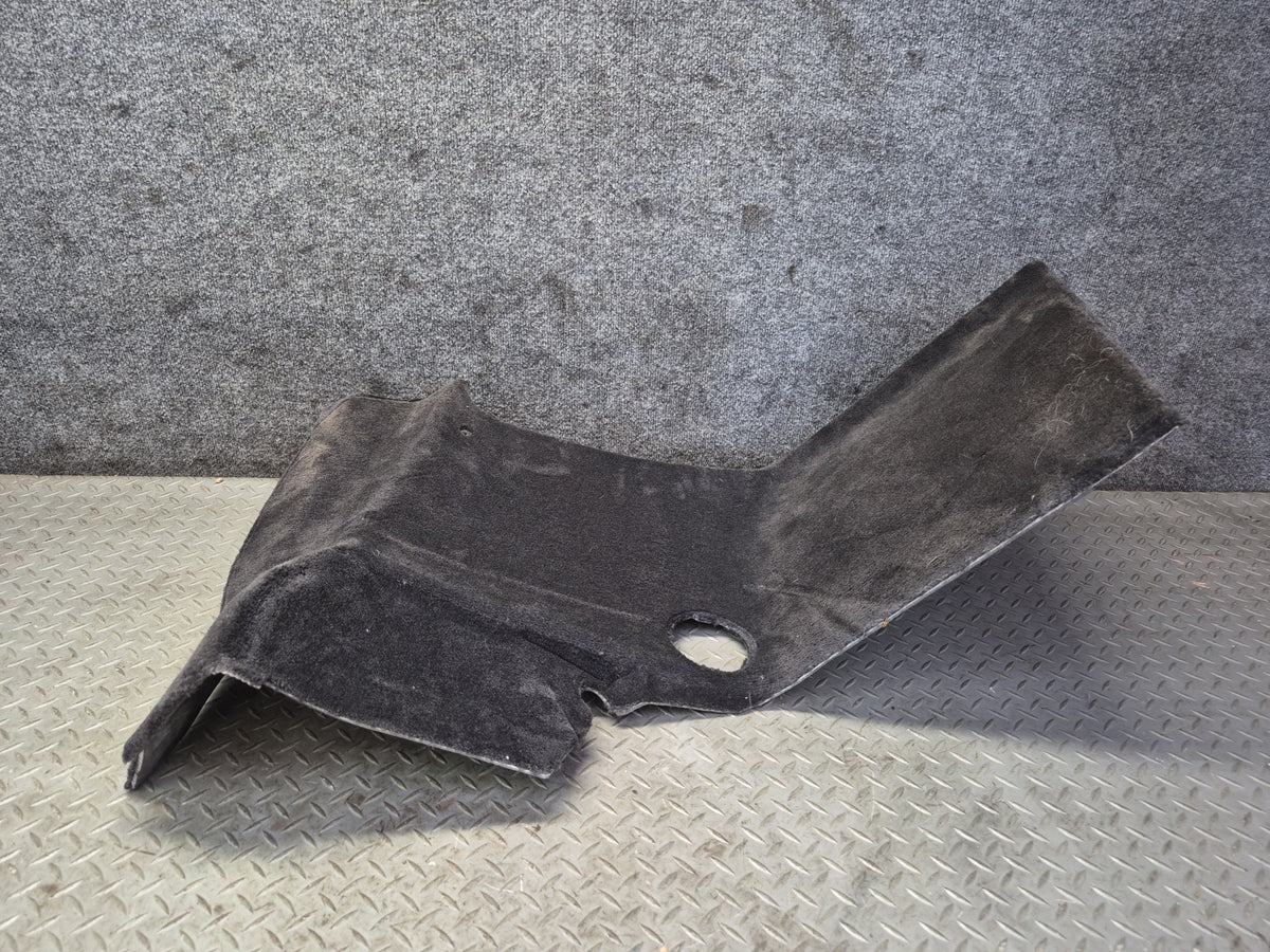 94-02 Mercedes R129 Sl-class Rear Right Trunk Carpet Liner Trim Cover Black OEM