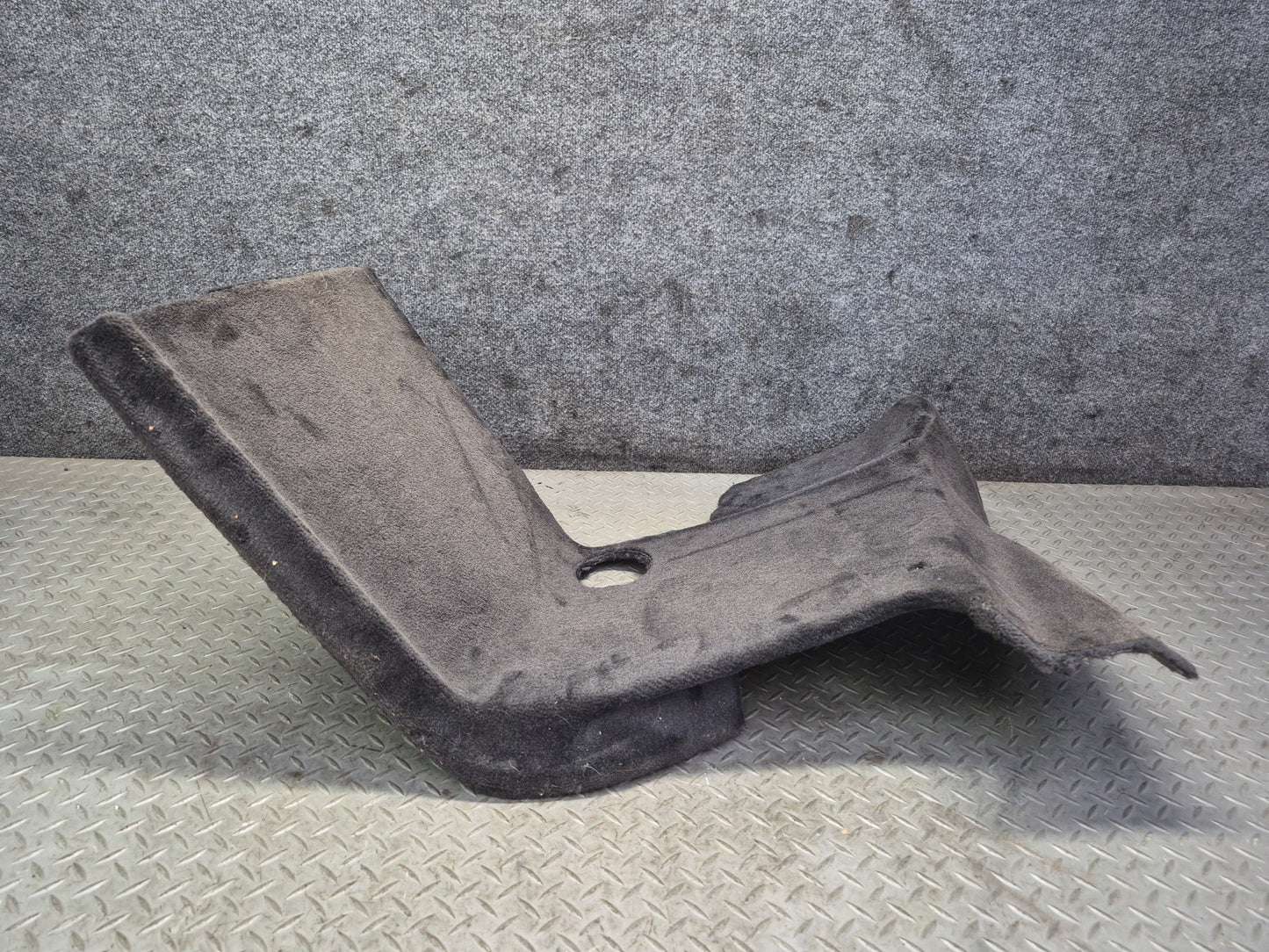 94-02 Mercedes R129 Sl-class Rear Right Trunk Carpet Liner Trim Cover Black OEM