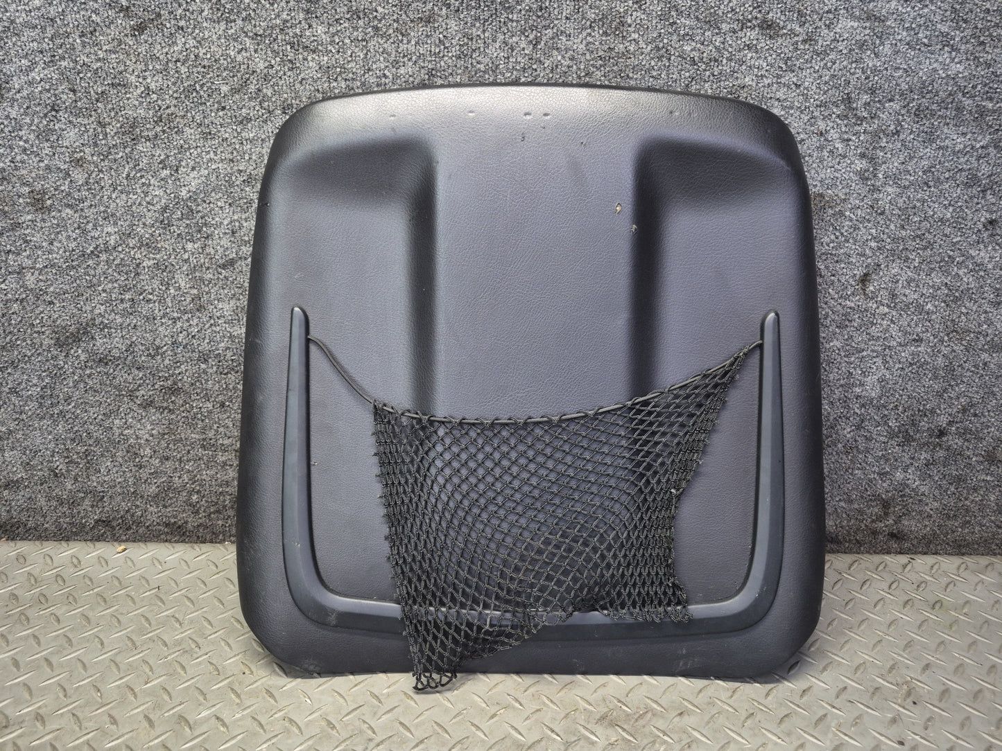 07-15 Audi 4L Q7 Front Left Seat Back Trim Cover Panel 4F0881969 OEM