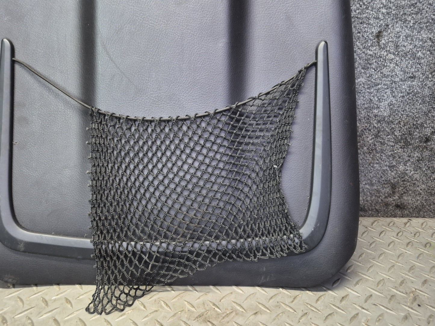 07-15 Audi 4L Q7 Front Left Seat Back Trim Cover Panel 4F0881969 OEM