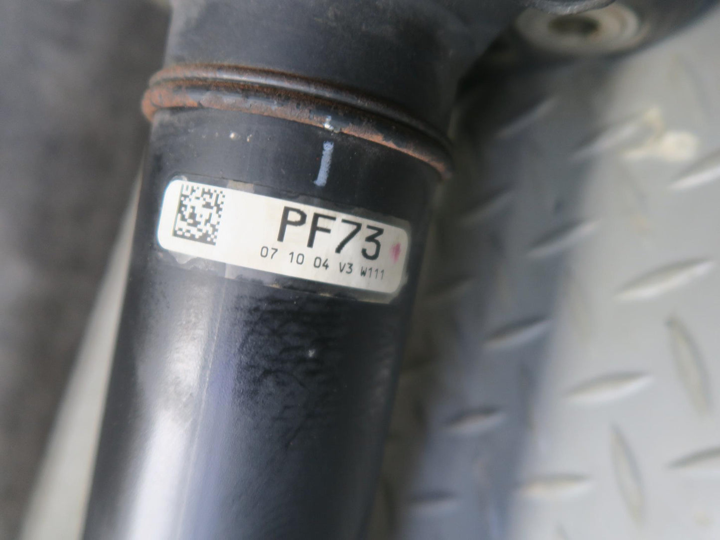 08-16 Lexus UVF46L LS600hL AWD Rear Driveshaft Drive Shaft OEM