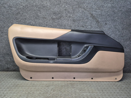 94-96 Chevrolet Corvette C4 Left Door Interior Trim Cover Panel Light Beige OEM