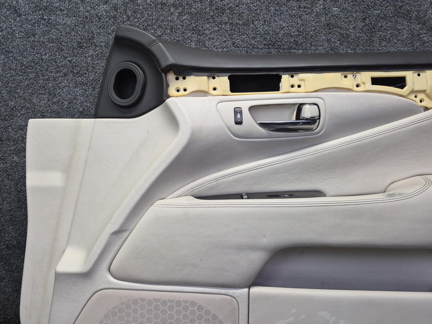 2008 Lexus UVF46L LS600h Front Right Door Interior Trim Cover  Panel OEM