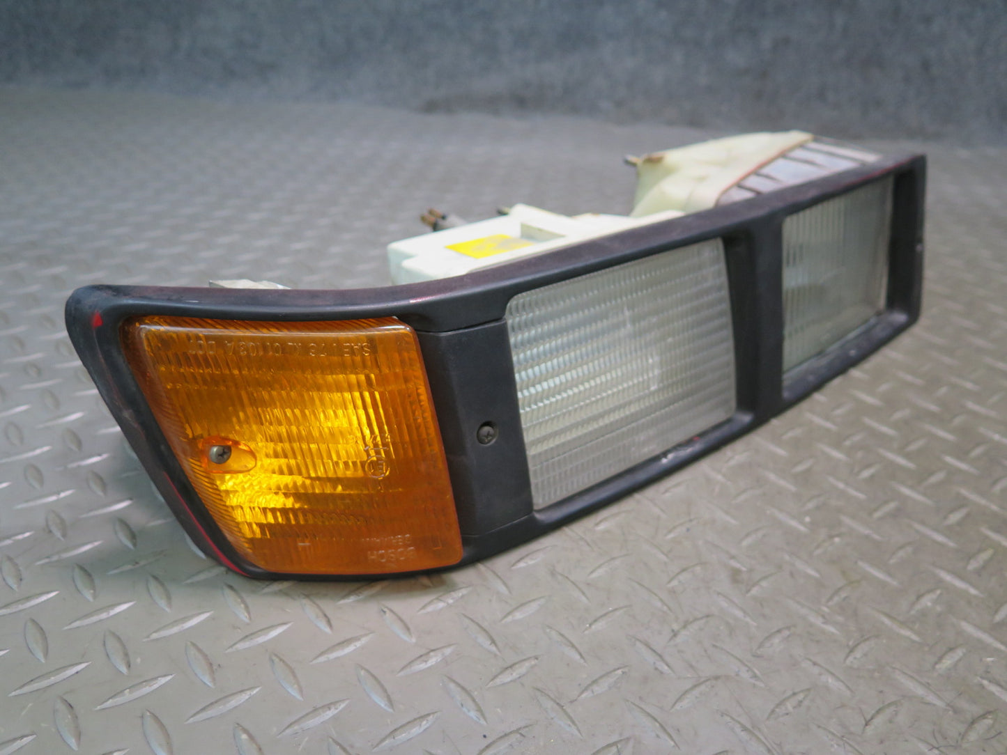 1978-1986 Porsche 928 S Front Left & Right Side Fog Light Turn Signal Lamp Set