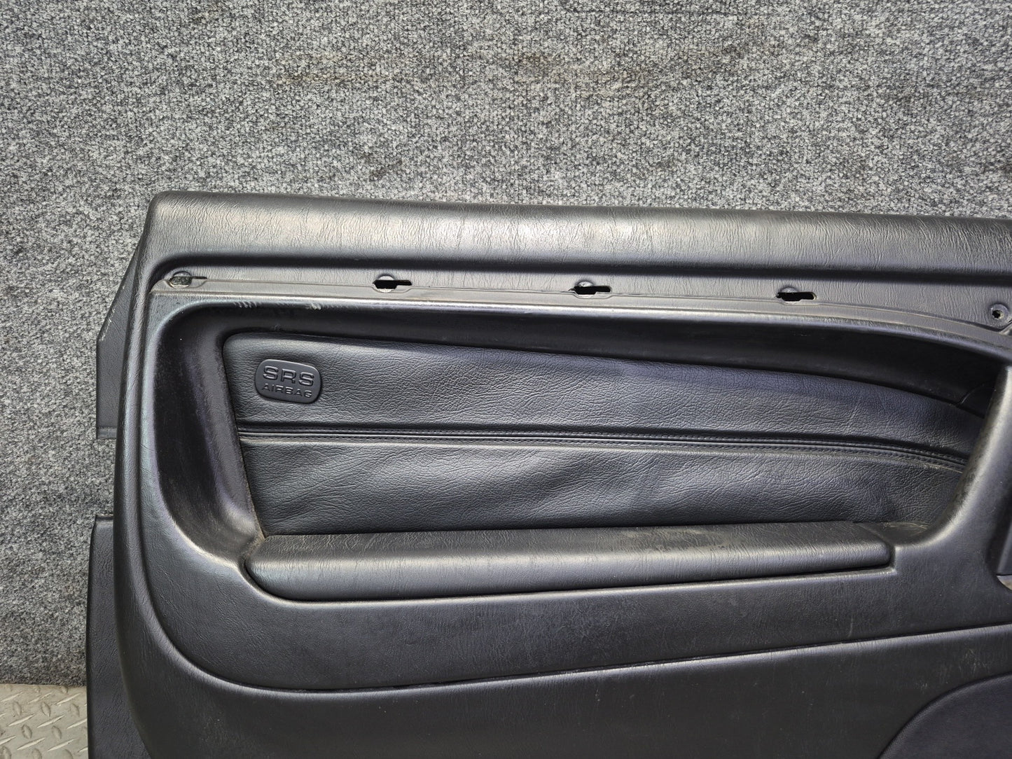 96-02 Mercedes R129 Sl-class Set of 2 Door Interior Trim Cover Panel Black OEM