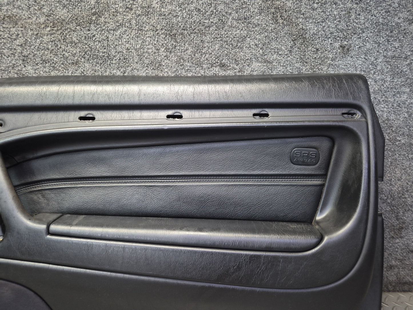 96-02 Mercedes R129 Sl-class Set of 2 Door Interior Trim Cover Panel Black OEM