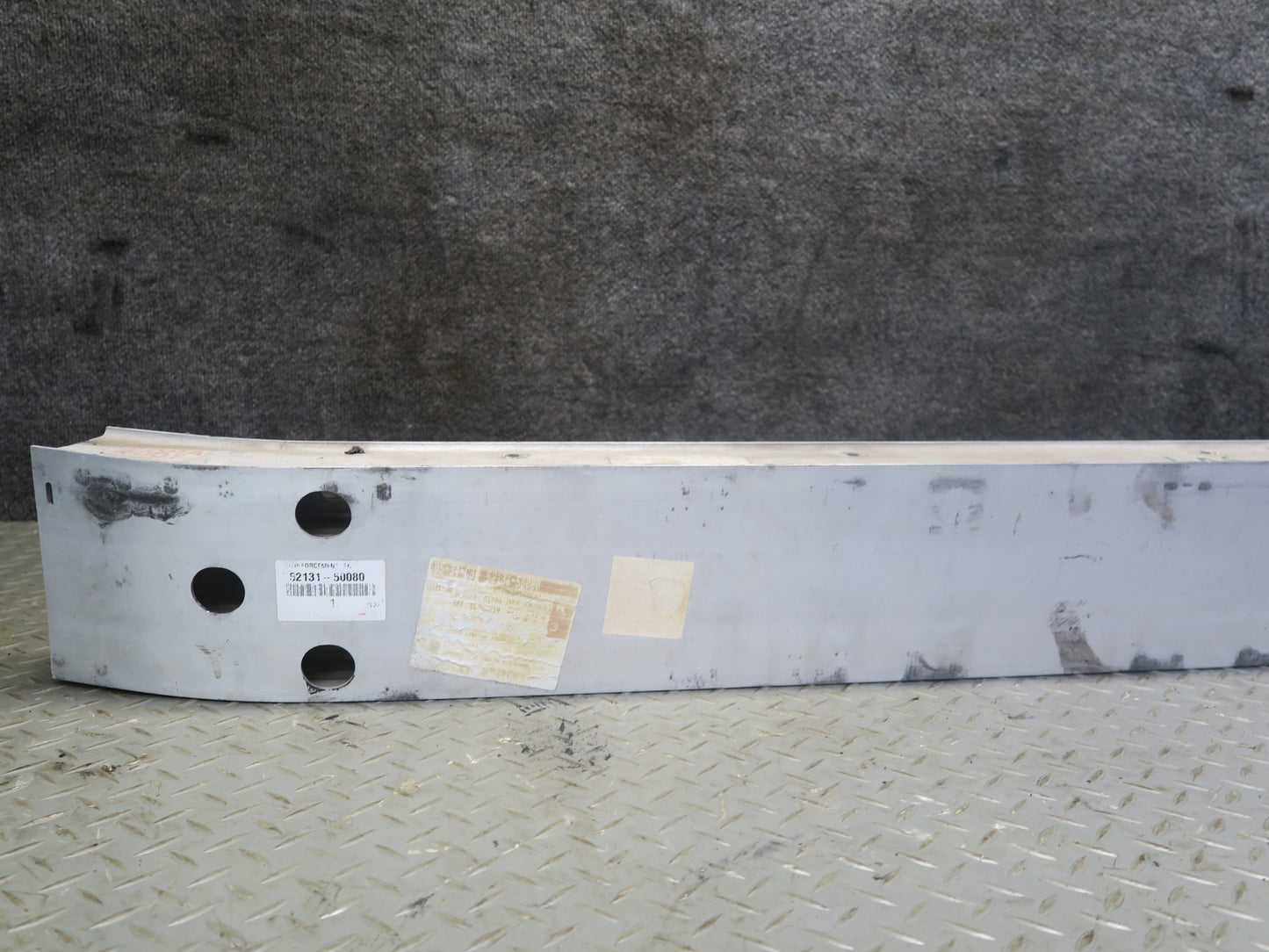 07-09 Lexus UVF46L LS600h LS460 Front Bumper Impact Reinforcement Bar OEM