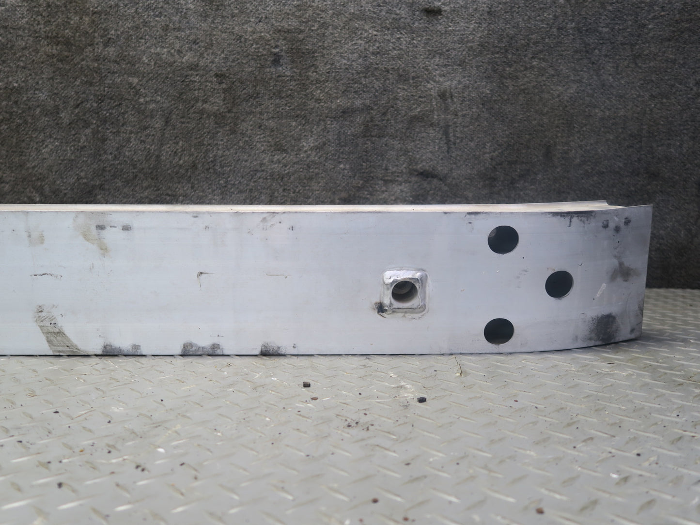 07-09 Lexus UVF46L LS600h LS460 Front Bumper Impact Reinforcement Bar OEM