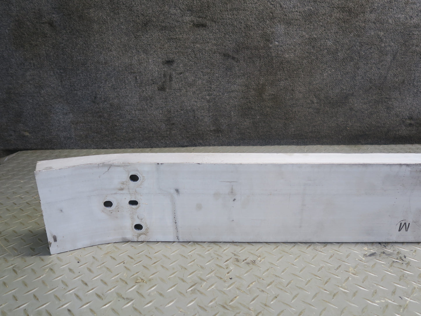 07-09 Lexus UVF46L LS600h LS460 Front Bumper Impact Reinforcement Bar OEM