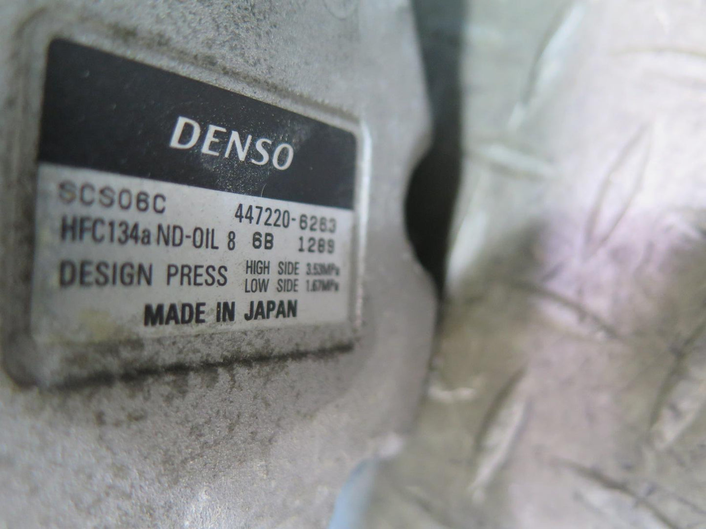 00-03 Toyota MR2 Spyder ZZW30L A/C Air Condition Compressor OEM