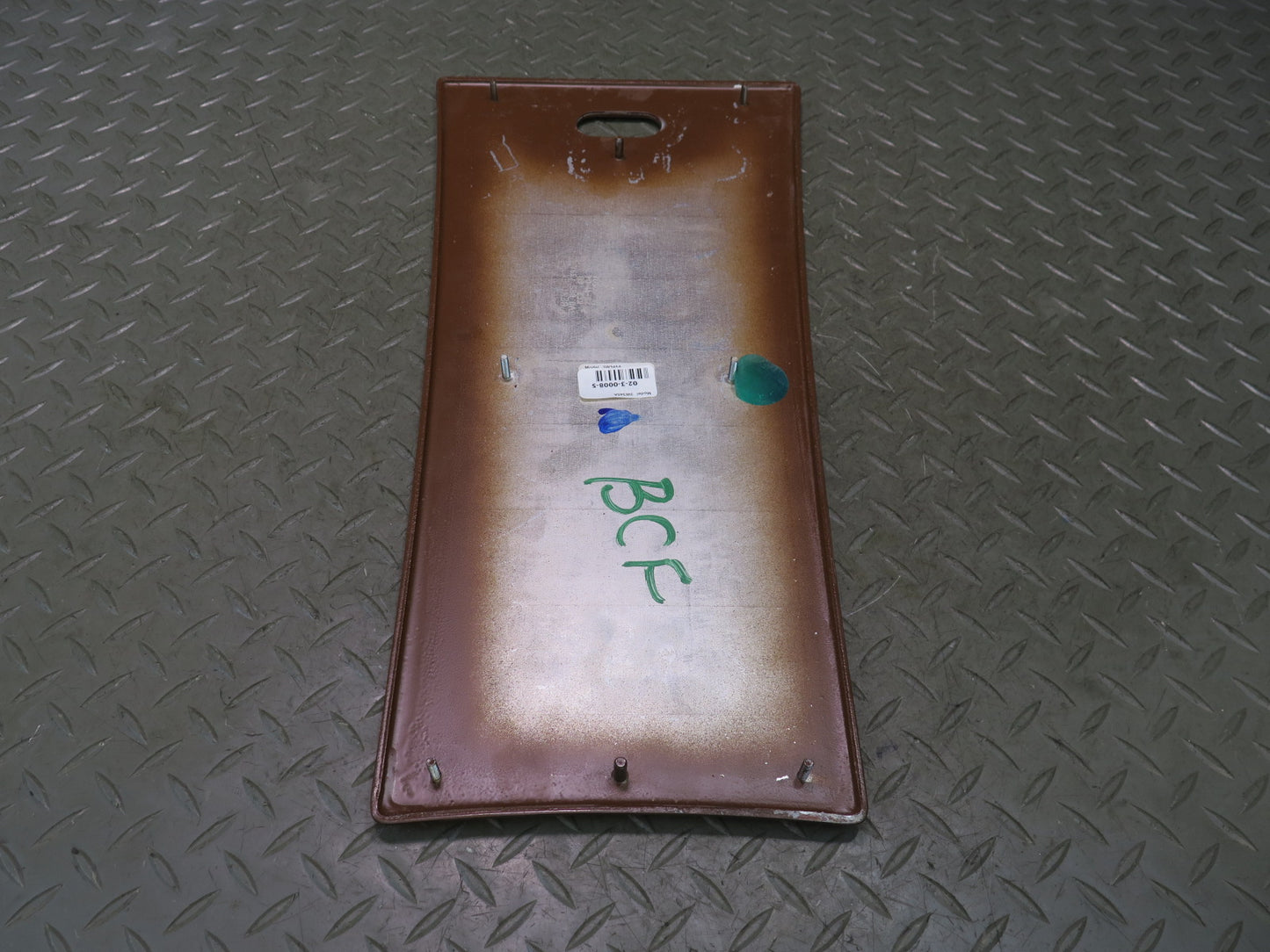 03-10 Bentley Continental GT Rear Center Console Armrest Wood Trim Bezel Panel