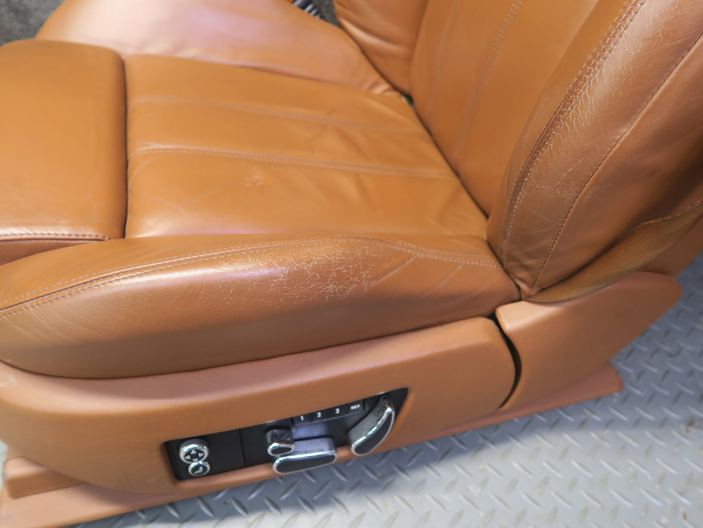 2003-2010 Bentley Continental GT Front & Rear Leather Saddle Set of 4