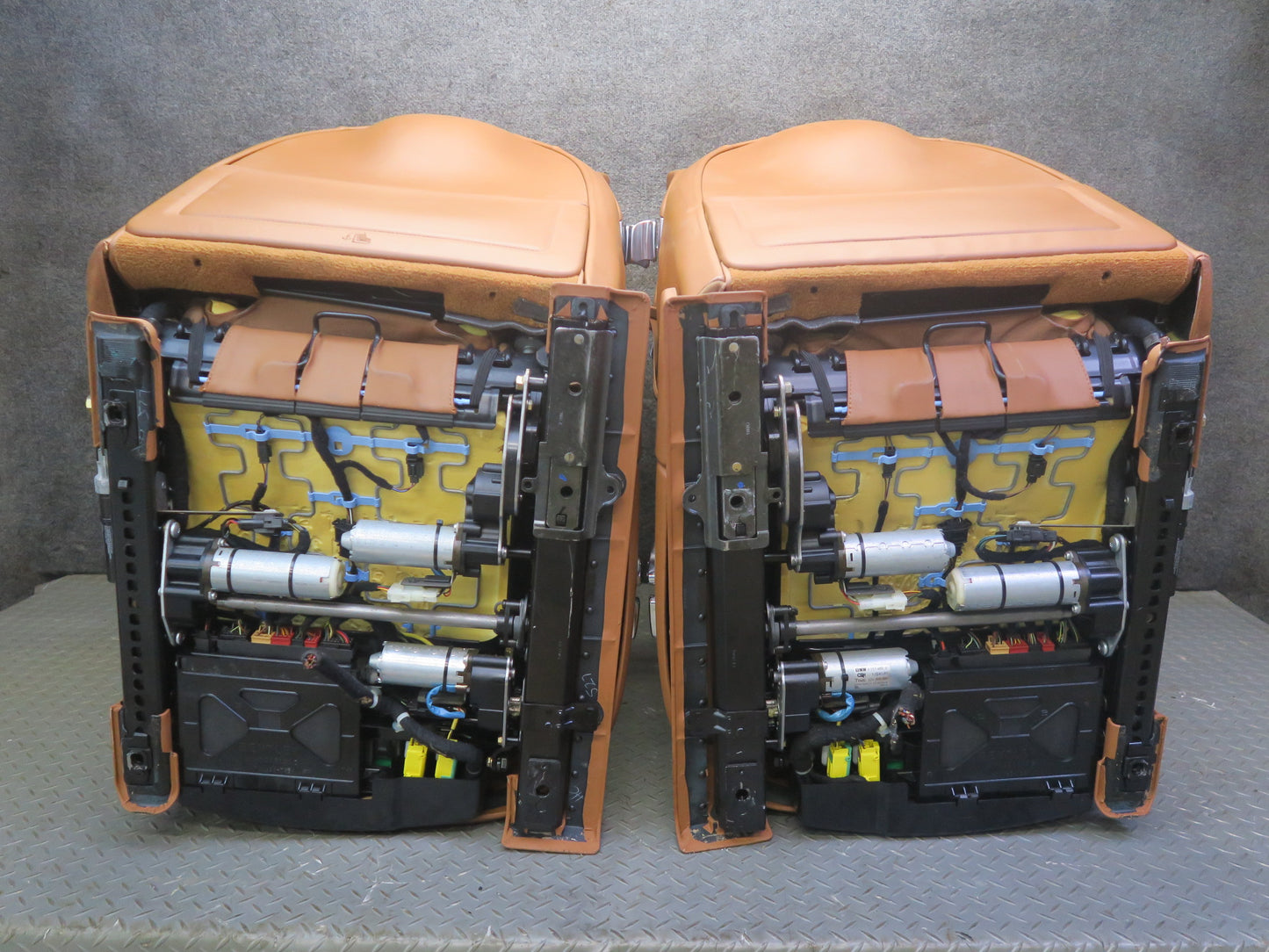 2003-2010 Bentley Continental GT Front & Rear Leather Saddle Set of 4