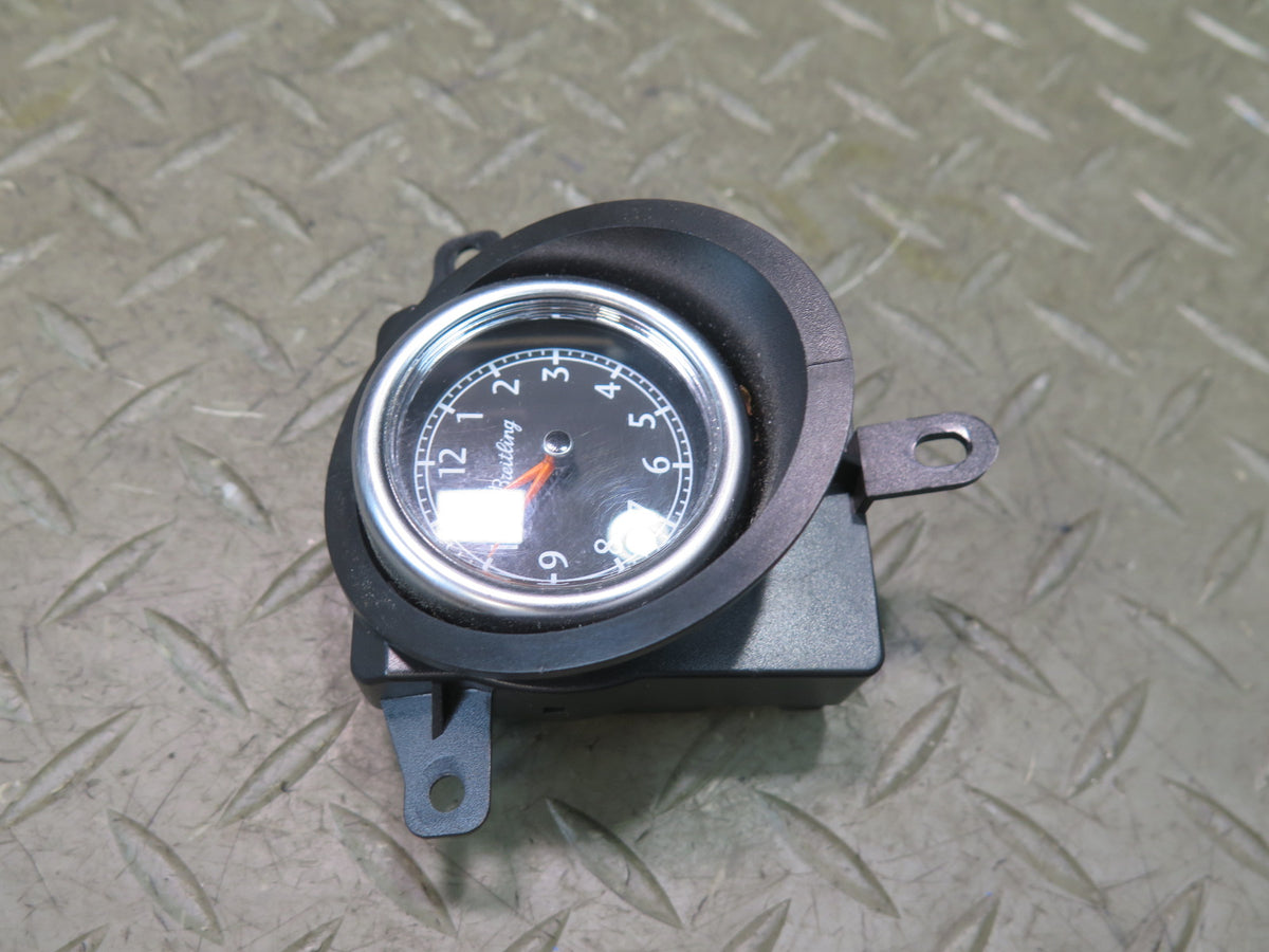 03-10 Bentley Continental GT Dash Center Analog Clock Unit 3W0919204J