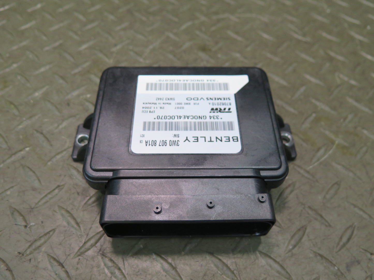 03-10 Bentley Continental GT Parking Brake Control Module 3W0907801A