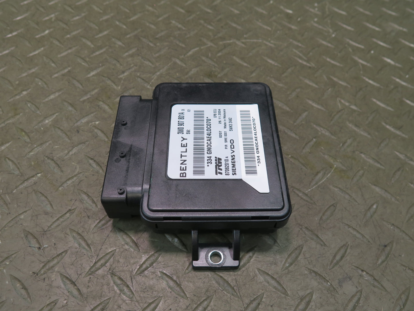 03-10 Bentley Continental GT Parking Brake Control Module 3W0907801A