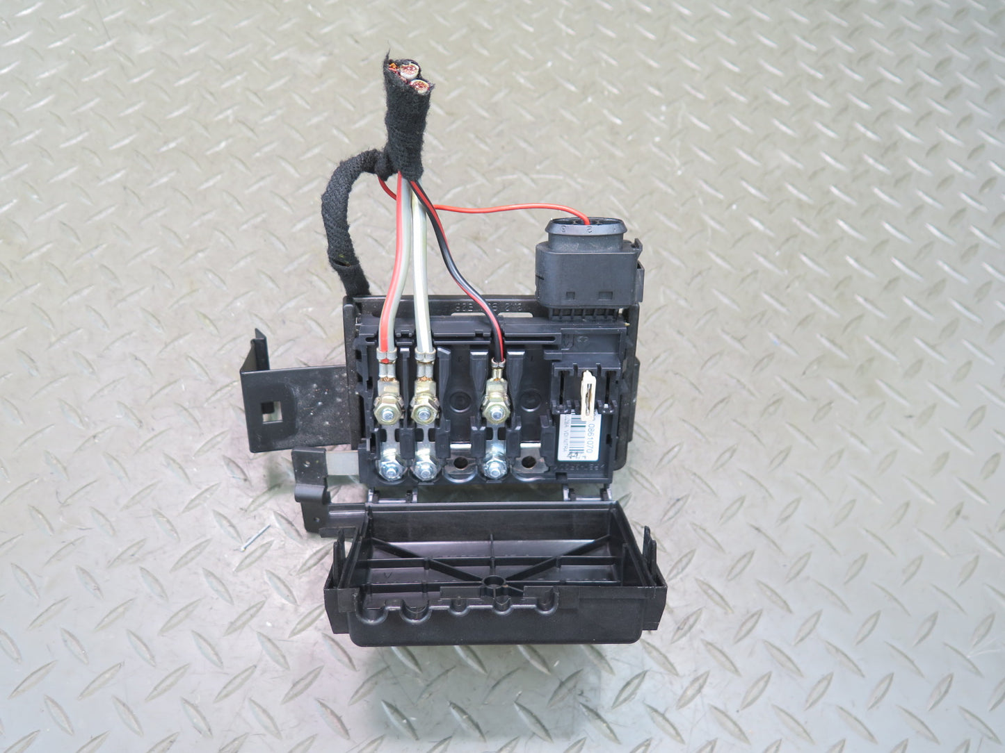 03-11 Bentley Continental GT Fuse Relay Battery Junction Box Block w Bracket