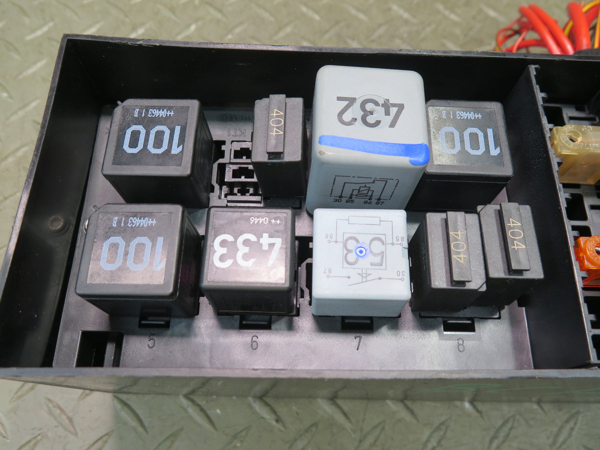 03-11 Bentley Continental GT Rear Trunk Fuse Box Relay Junction Module Unit
