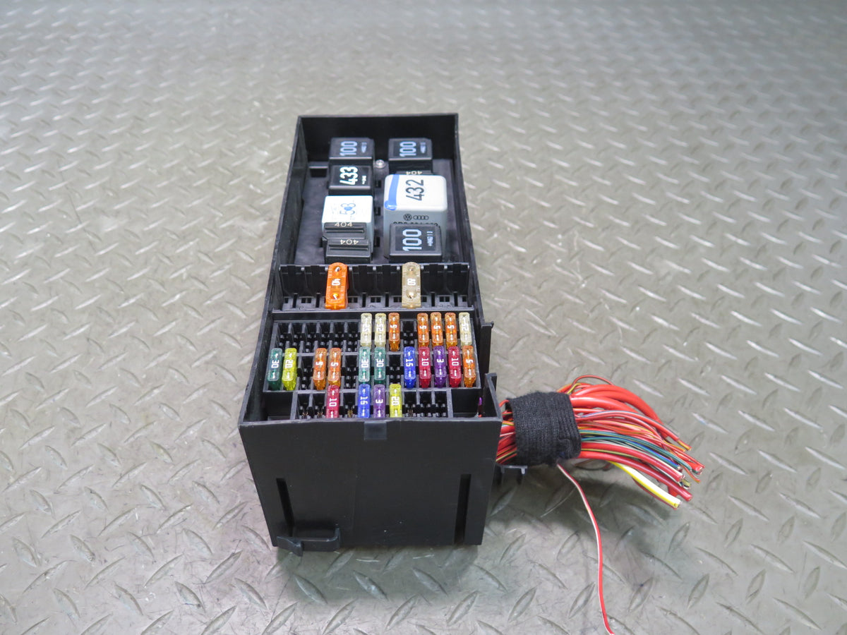 03-11 Bentley Continental GT Rear Trunk Fuse Box Relay Junction Module Unit