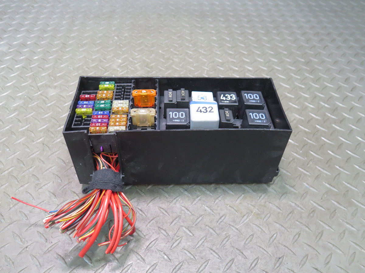 03-11 Bentley Continental GT Rear Trunk Fuse Box Relay Junction Module Unit