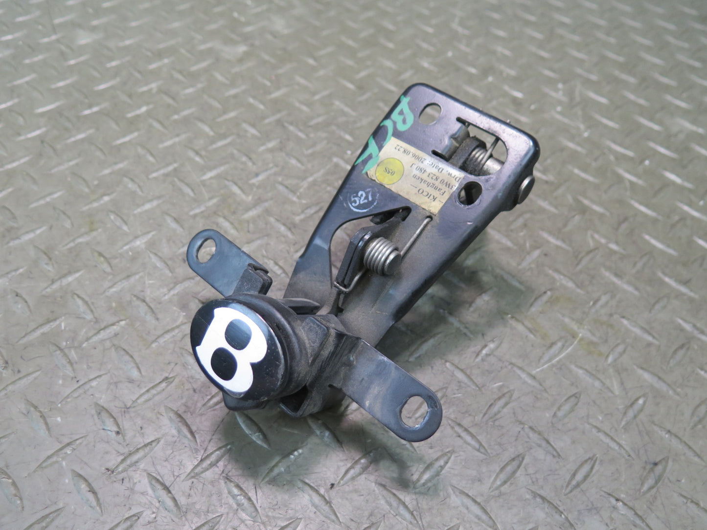 03-10 Bentley Continental GT Front Hood Lock Latch Safety Catch 3W0823480J