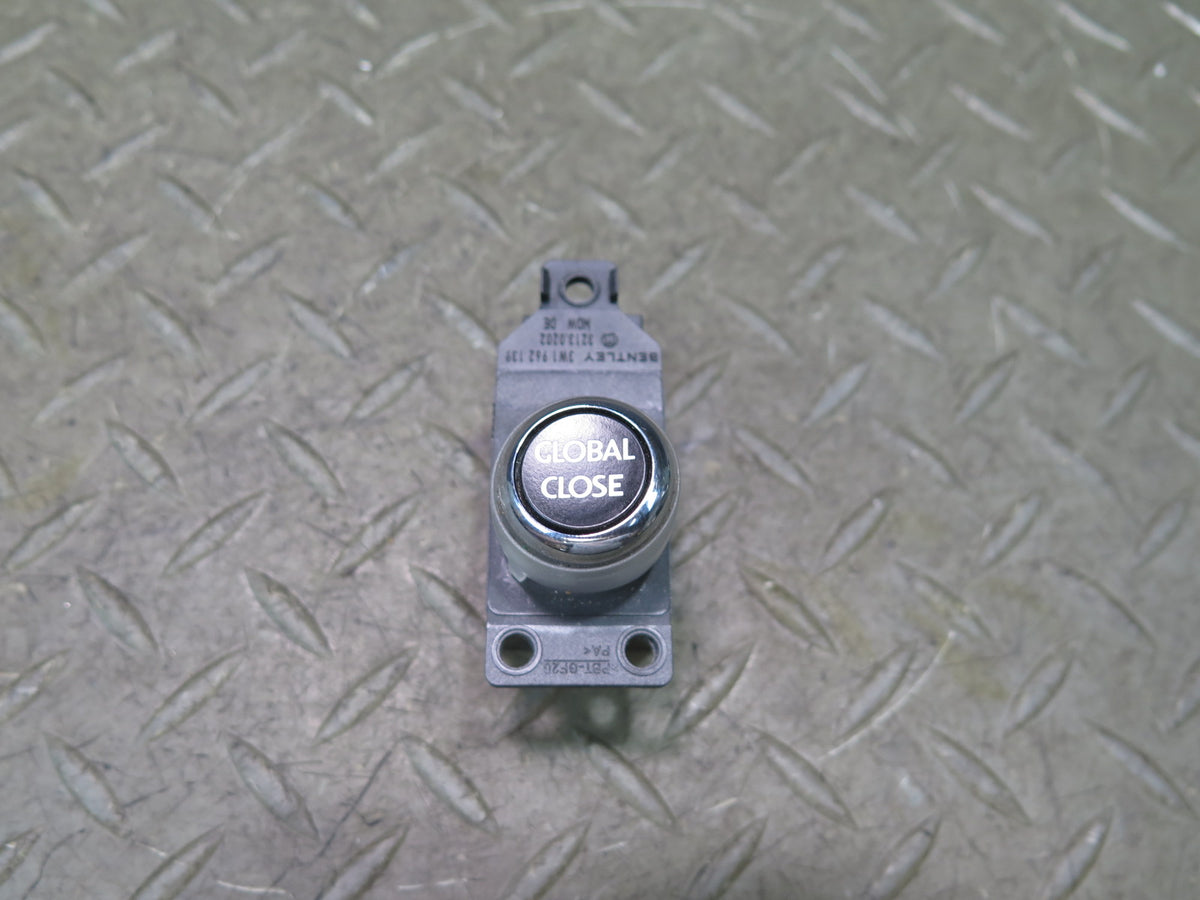 03-10 Bentley Continental GT Global Close Switch Button 3W1962139