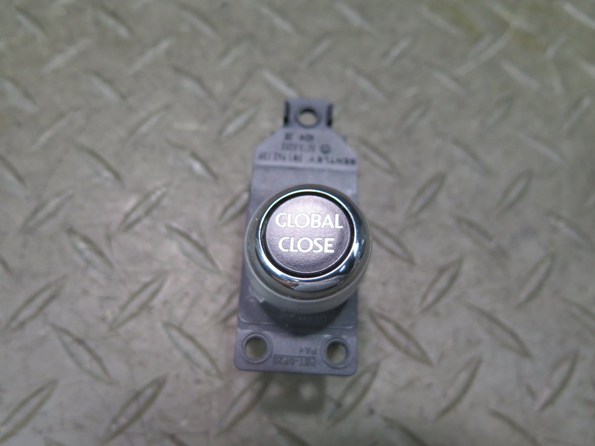 03-10 Bentley Continental GT Global Close Switch Button 3W1962139