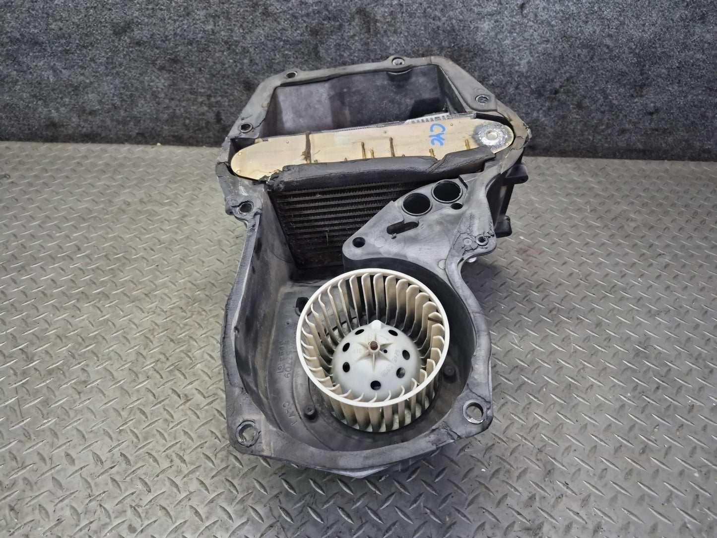 94-96 Chevrolet Corvette C4 Hvac A/C Evaporator Blower Motor Climate Box OEM