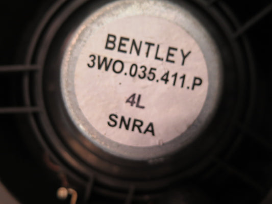 03-11 Bentley Continental GT Front Left & Right Door Speaker 3W0035411P Set of 2