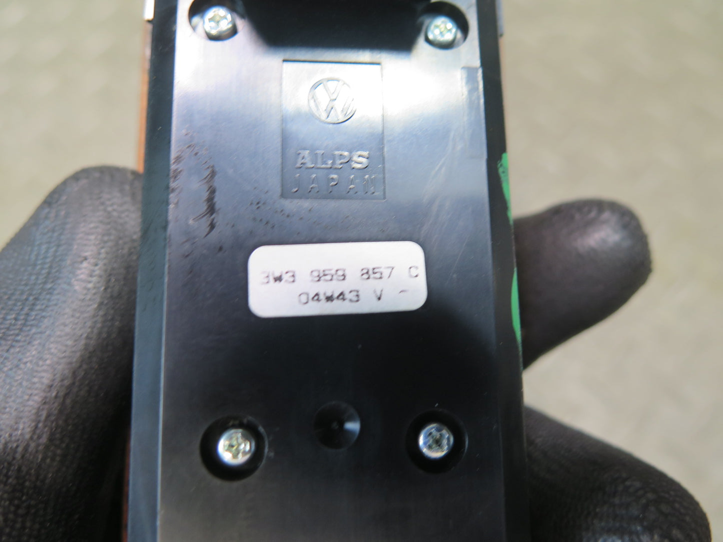 03-10 Bentley Continental GT Front Left Door Master Power Window Switch
