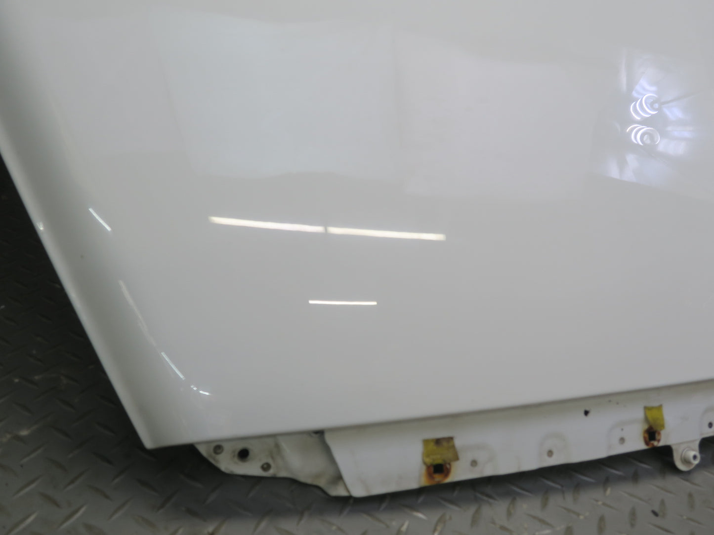 2003-2008 Bentley Continental GT Front Hood Bonnet Shell Panel Glacier White