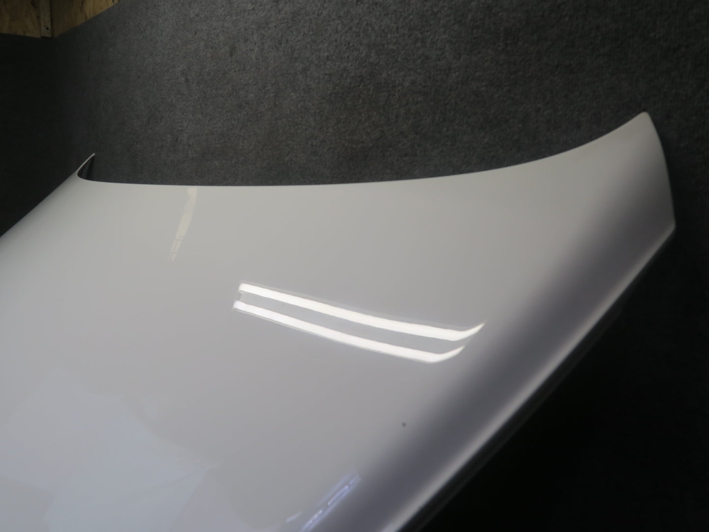 2003-2008 Bentley Continental GT Front Hood Bonnet Shell Panel Glacier White