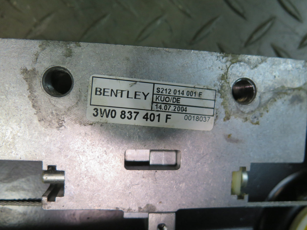 2003-2007 Bentley Continental GT Coupe Left Door Window Regulator w Motor