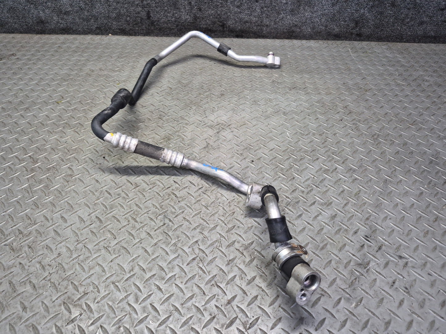 11-15 Audi 4L Q7 3.0L Ctwb Set of 8 A/C Air Condition Hose Pipe Line OEM