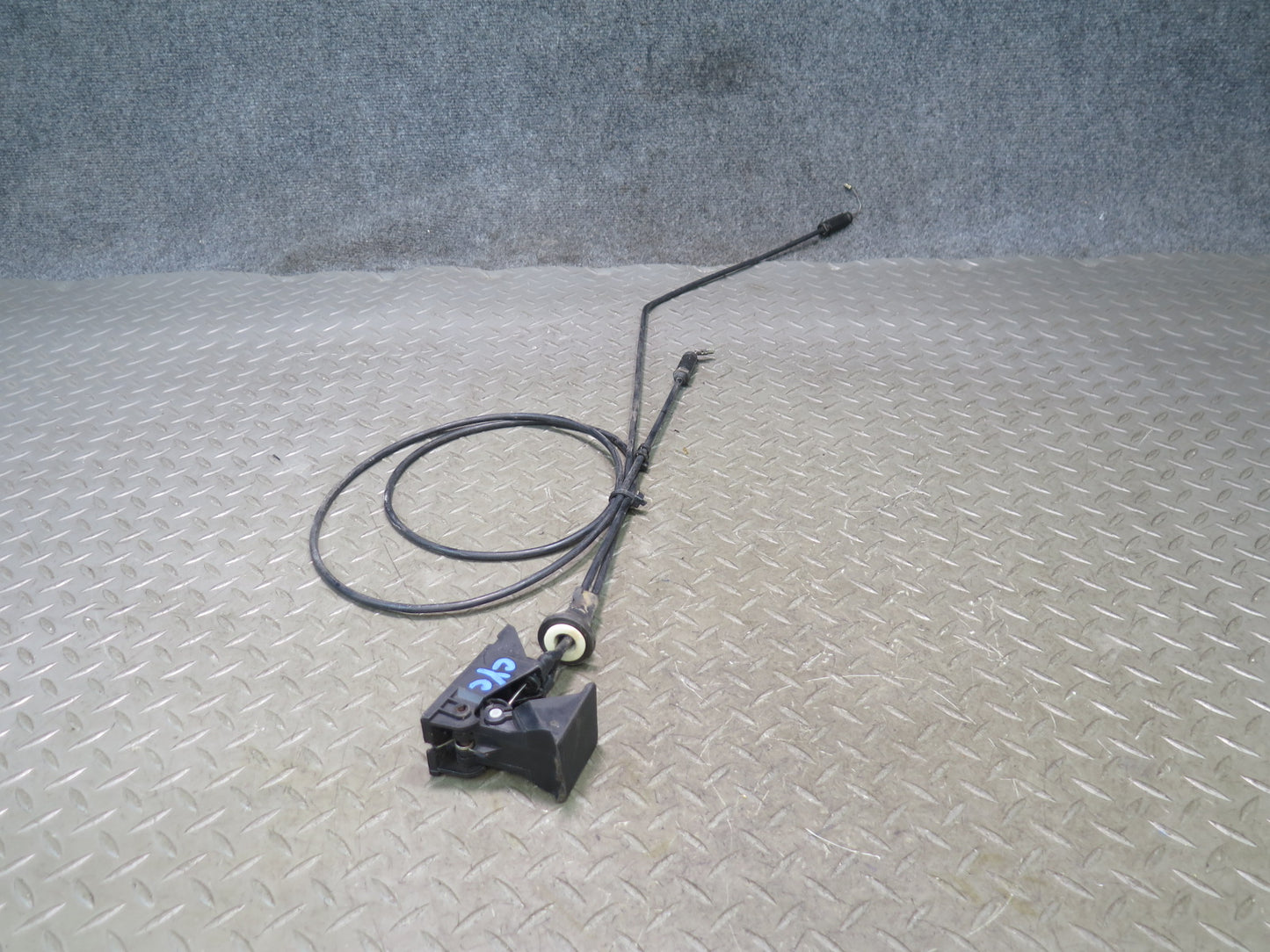 84-96 Chevrolet Corvette C4 Hood Latch Release Handle & Cable Set OEM