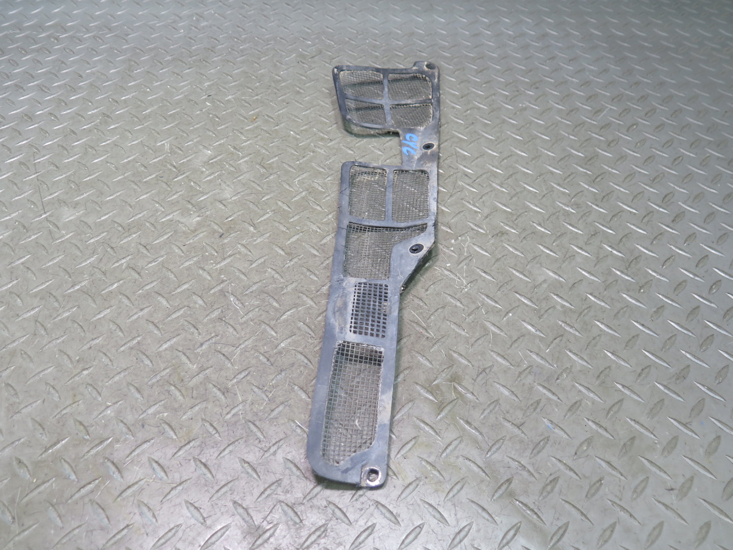 84-96 Chevrolet Corvette C4 Windshield Cowl Drain Screen Grille Trim Set OEM