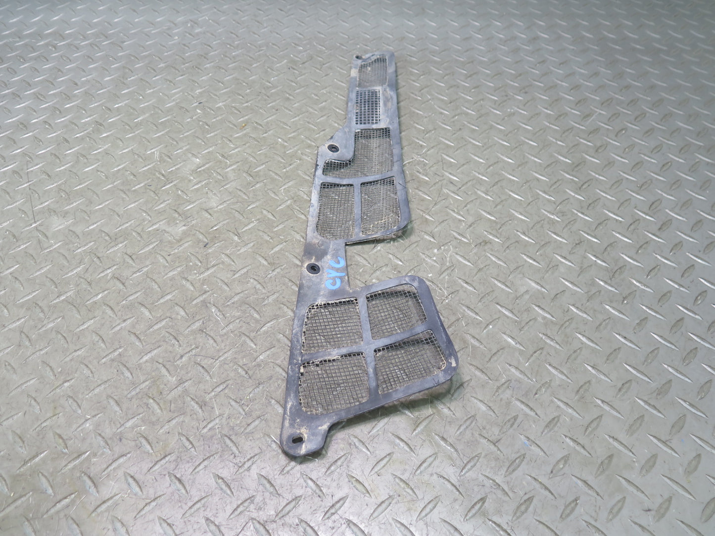 84-96 Chevrolet Corvette C4 Windshield Cowl Drain Screen Grille Trim Set OEM