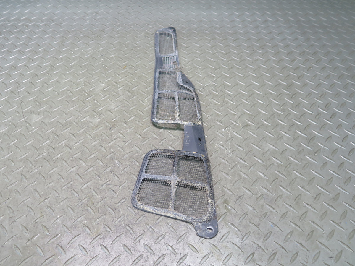 84-96 Chevrolet Corvette C4 Windshield Cowl Drain Screen Grille Trim Set OEM