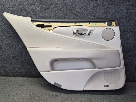 2008 Lexus UVF46L LS600HL Rear Door Trim Panel Right & Left Alabaster Set OEM